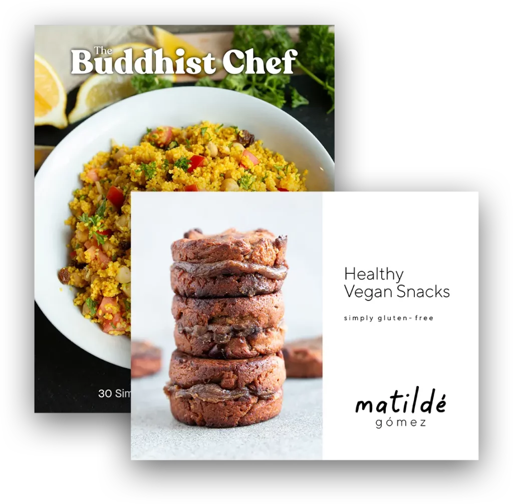 The Buddhist Chef and Healthy Vegan Snacks e-book bundle