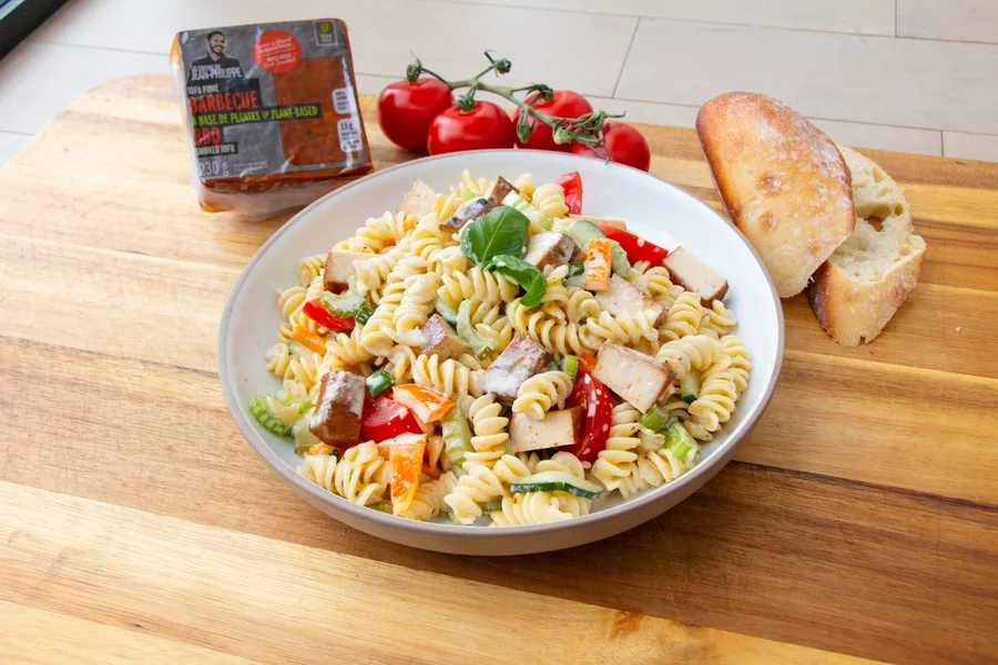 Smoked Tofu Rotini Salad