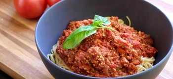Vegan spaghetti sauce
