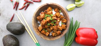 Orange Glazed Tempeh