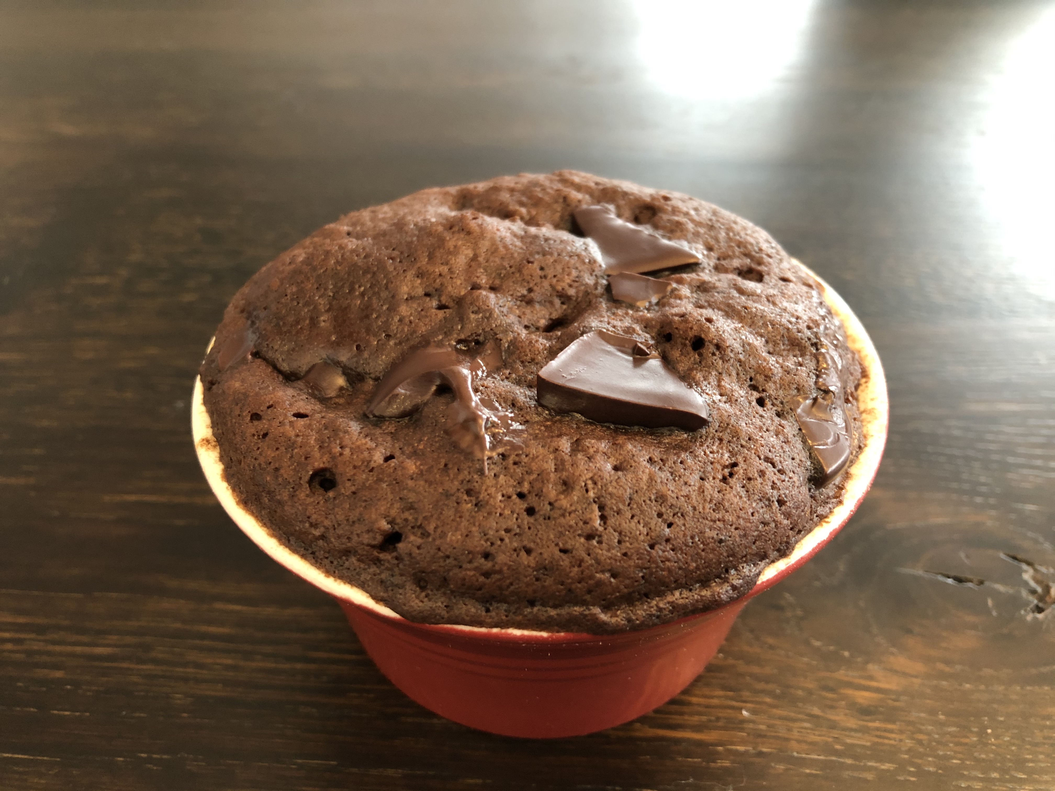 gateau mug cake au chocolat