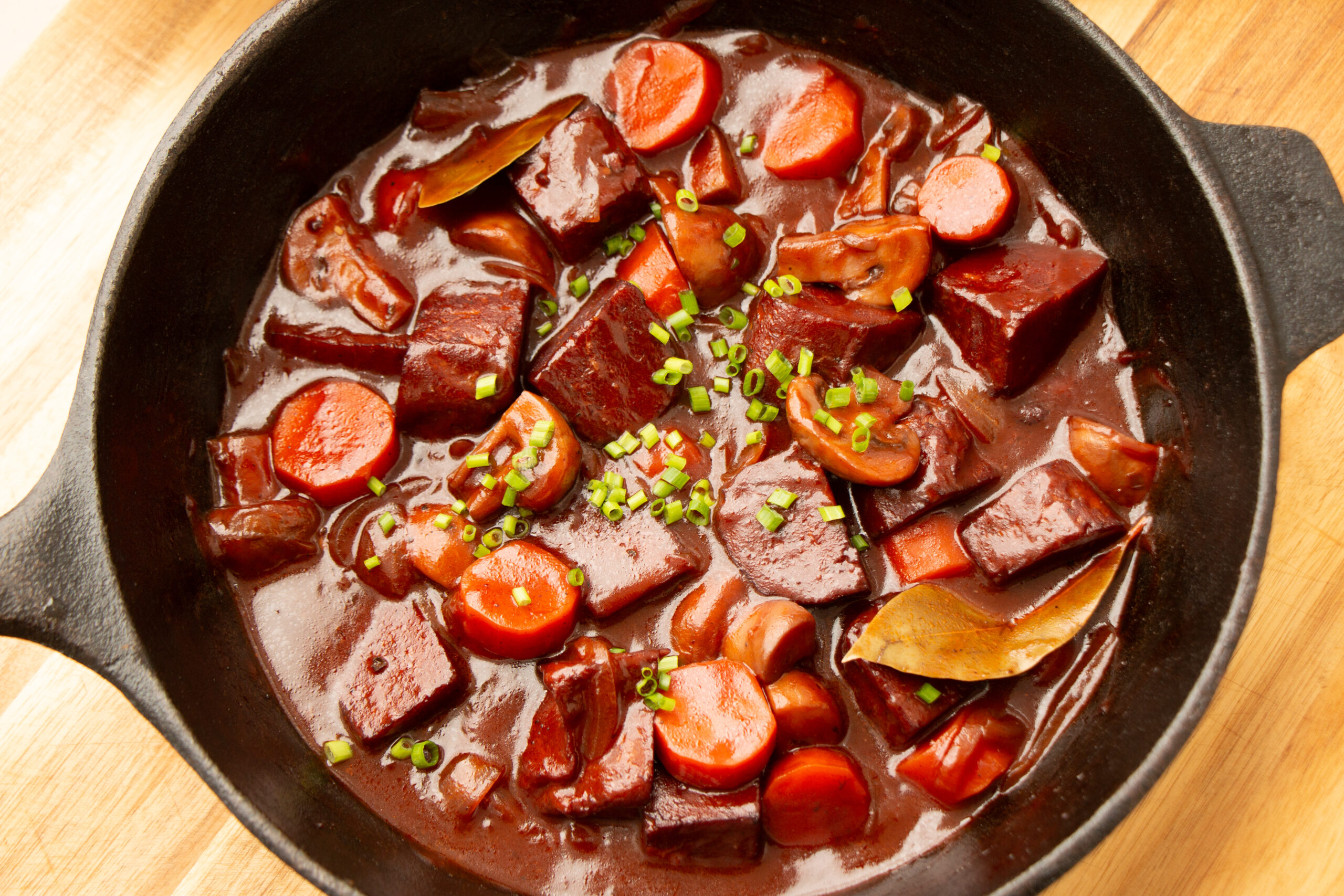 Bourguignon de seitan déli de La Cuisine de Jean-Philippe